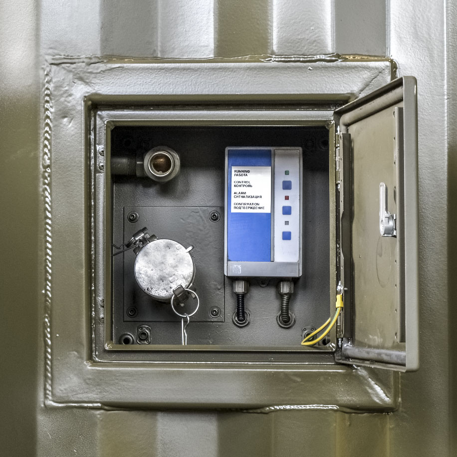 Kontenerowa Elektrownia Polowa KEP 2x250 - System automatycznego dopełniania paliwa