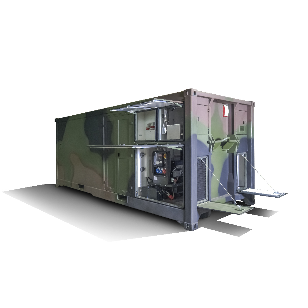 Agregaty Pex-Pool Plus - Kontenerowy Magazyn i Warsztat Uzbrojenia KMiWU