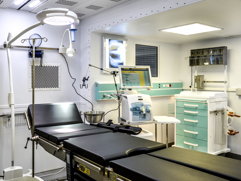 KSO - Kontenerowa Sala Operacyjna - Wyposażenie