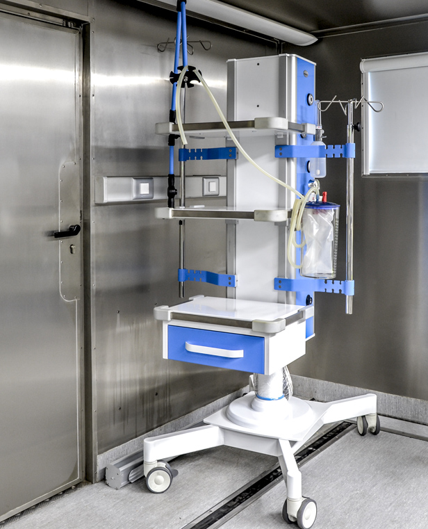 KSO - Kontenerowa Sala Operacyjna - Wyposażenie