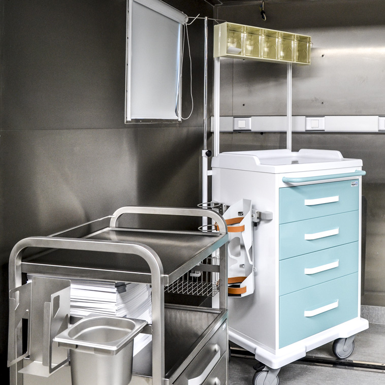 KSO - Kontenerowa Sala Operacyjna - Wyposażenie