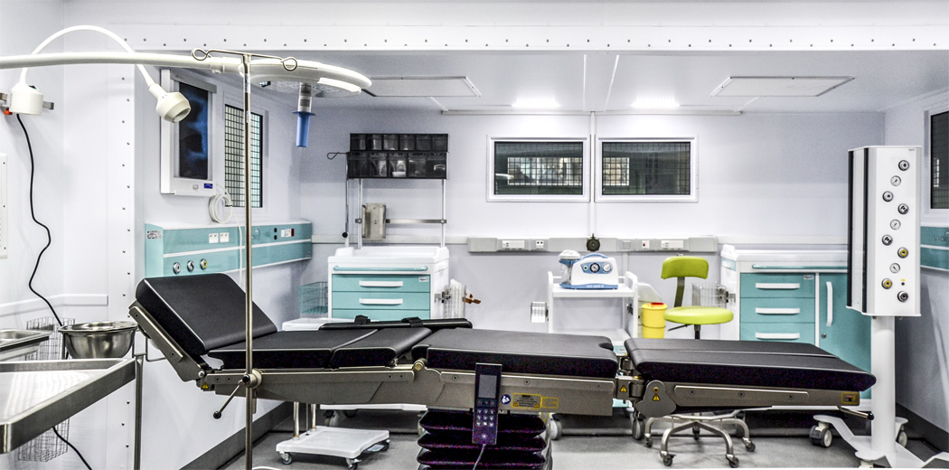 KSO - Kontenerowa Sala Operacyjna - Wyposażenie