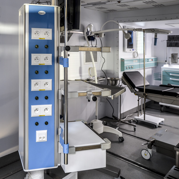 KSO - Kontenerowa Sala Operacyjna - Wyposażenie