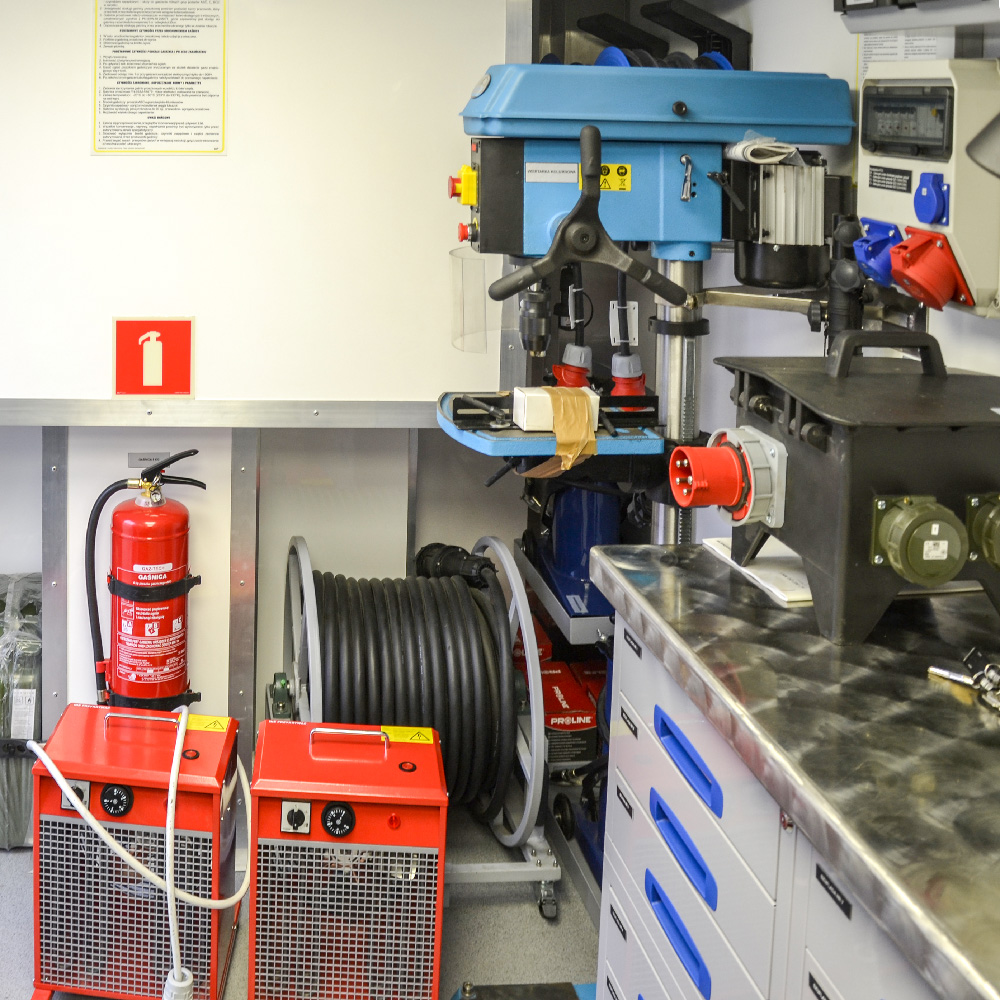 KWSCzS - wyposażenie warsztatowe