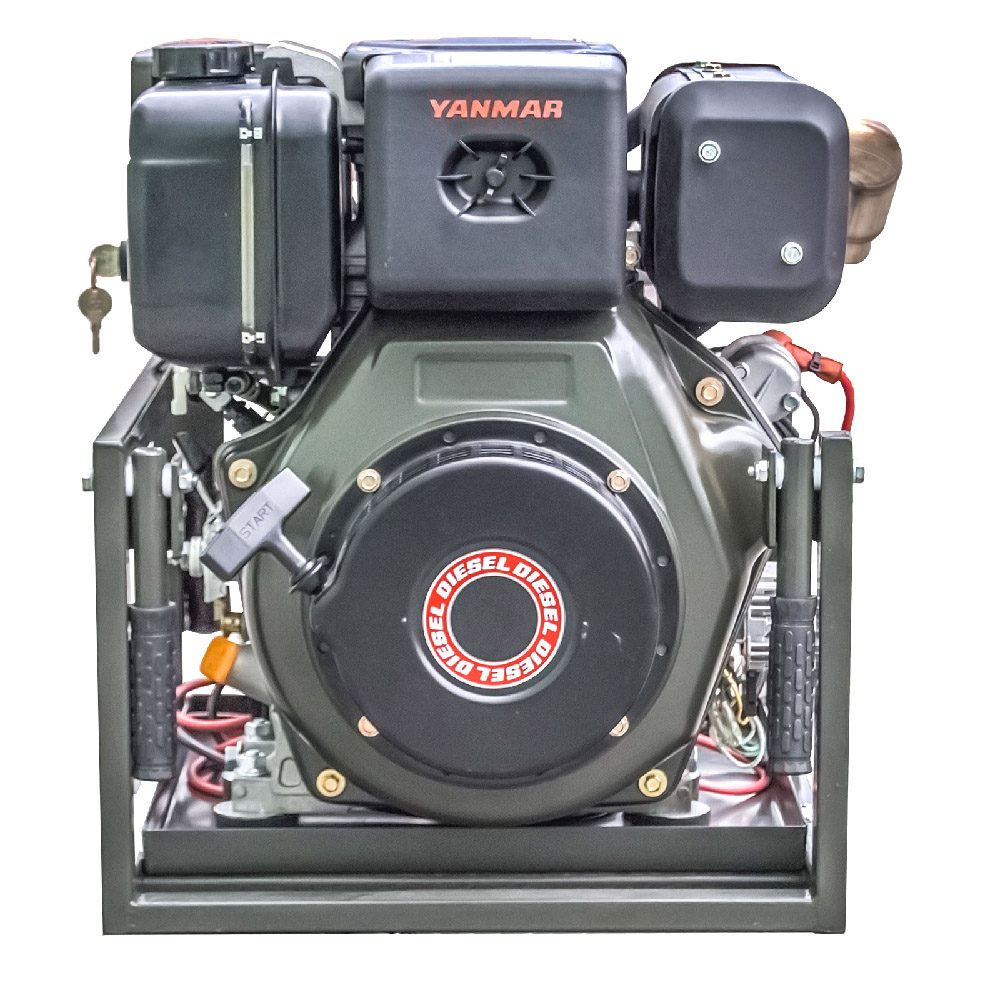 Motopompa MPD 50 RE - widok boczny