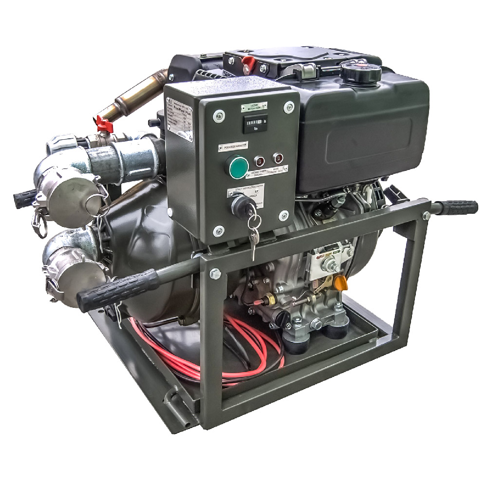 Motopompa MPD 50 RE - widok ogólny