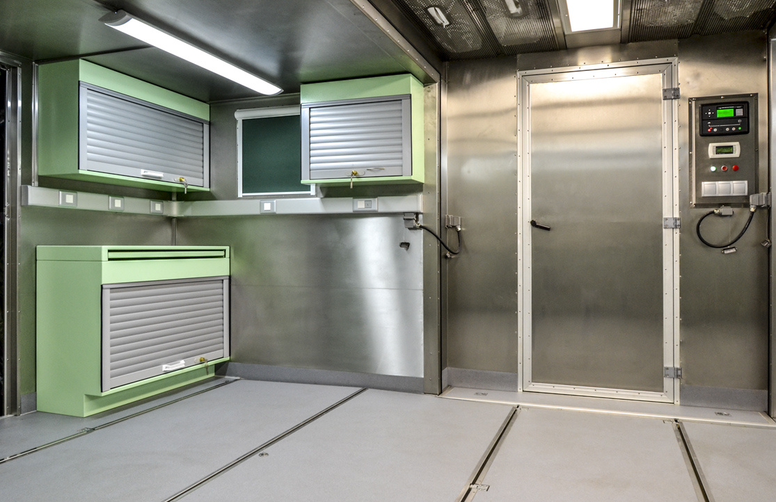 SOP I - Sala Opatrunkowa Poziomu I - Przedział opatrunkowy