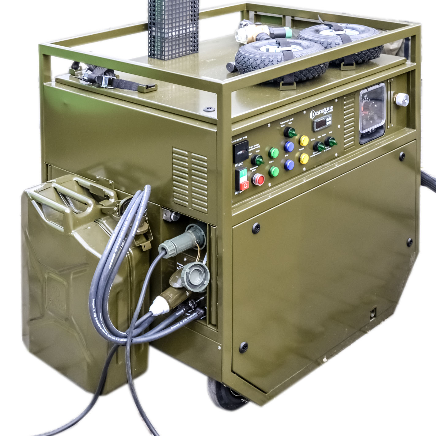 Zestaw do Masowej Dekontaminacji ZMD - podgrzewacz wody