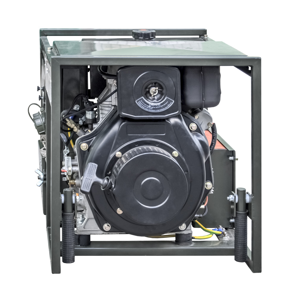 Zespół prądotwórczy ZPP 2.0 DJEO - widok silnika