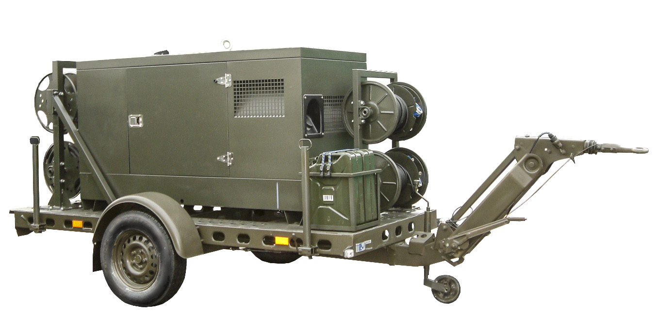 Zespół prądotwórczy ZPW 20 DTZ - wersja przewoźna