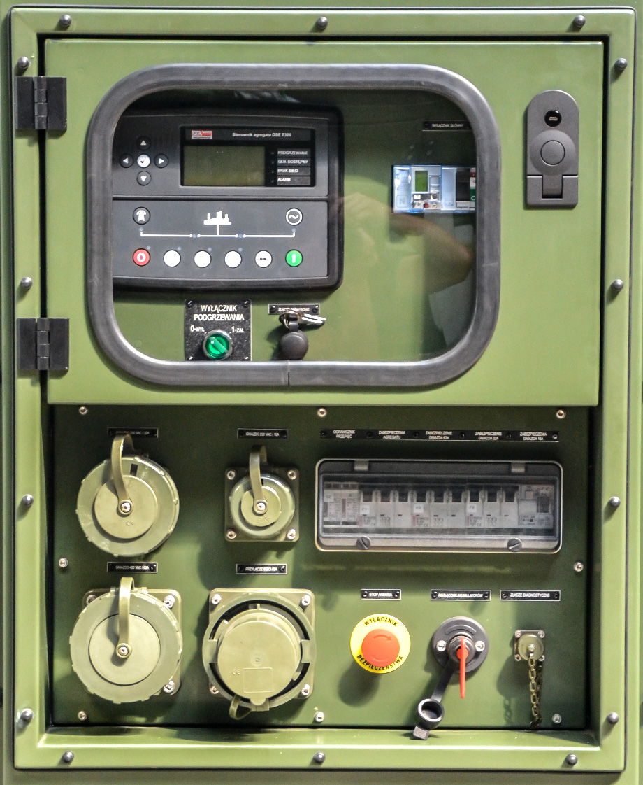 Zespół prądotwórczy ZPW 20 DTZ - Panel sterowania