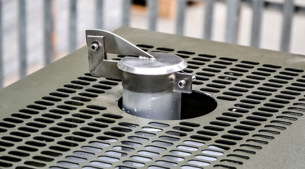 Zespół prądotwórczy ZPW 65 DTZ - Pokrywa wydechu