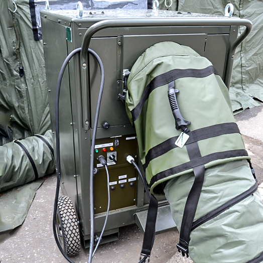 Moduł Klimatyzacji w wersji zabudowanej Mobilnej KMM